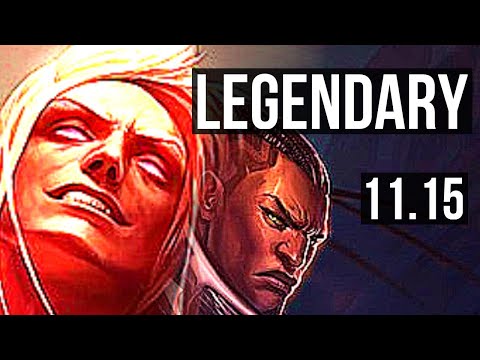 VLADIMIR & Yuumi vs LUCIAN & Senna (ADC) | 21/1/8, Legendary, 1.3M mastery | BR Grandmaster | v11.15
