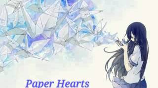 Download lagu Nightcore ~ Paper Hearts (Jungkook cover) mp3