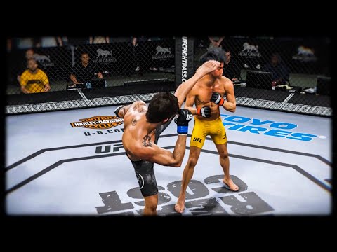 Bruce Lee vs. Erick Silva (EA Sports UFC 3) - CPU vs. CPU