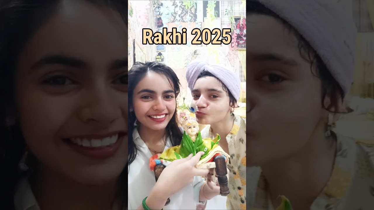 🦚 Rakhi 2025 💖#rakhi #rakshabandhan #vlog #minivlog #trend #viral #video #festival #indian #culture