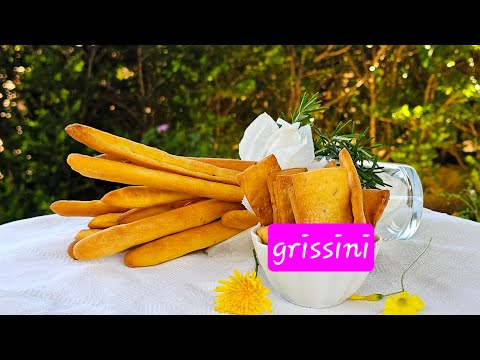 Grissini fatti in casa, solo semola, acqua e olio