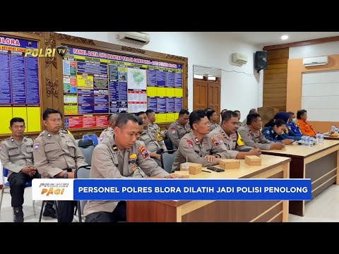 BHABINKAMTIBMAS POLRES BLORA DILATIH JADI ''POLISI PENOLONG'' YANG SIGAP BANTU MASYARAKAT