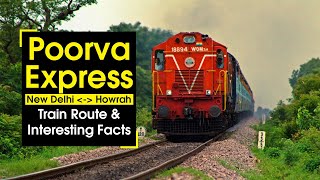 Poorva Express: New Delhi 🔁 Howrah | RailMitra - Train Travel App 🚂