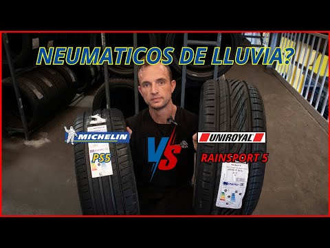 ✅COMPARATIVA DE NEUMATICO UNIROYAL RAINSPORT5 vs MICHELIN PS5 | cual es mejor para tu coche?