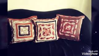 Download lagu Crochet Pillowcase of Granny Square from Yoando Crochet by Arie Rachmawati  (rie) mp3
