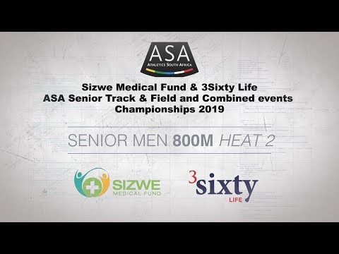 Almost entire 800m heat 2 through to next round -. 2019 SA Seniors