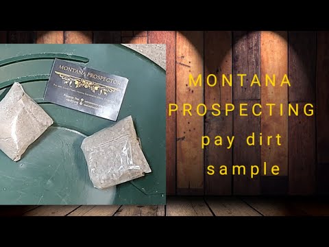 Ebay Gold Paydirt review MONTANA PROSPECTING.