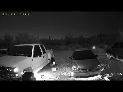 Part 2 lights from my door bell cam. I.r. light blast my front yard by my cars 200 ft above my home