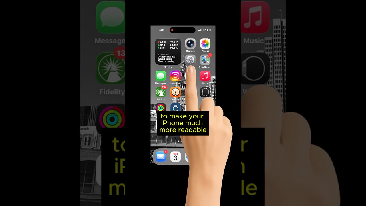 Hard To See Text on Your iPhone? How To Turn on BOLD - SIMPLE Fix! | Senior Tech Tutor Tip #107