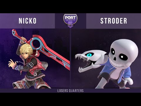 Port Priority 5 - Demise | Nicko (Shulk) vs. Stroder (Sans, Diddy, Falcon) - Losers Quarters