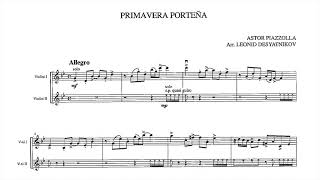 Download lagu [Astor Piazzolla/Leonid Desyatnikov] Las Cuatro Estaciones Porteñas (Score-Video) mp3