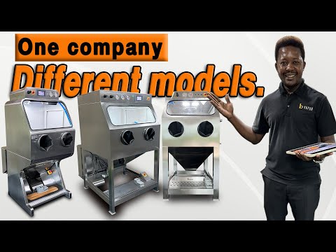 VAPOR BLASTING MACHINE MODELS by B-VAPOR