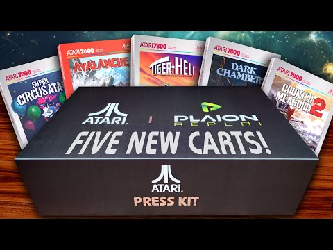 NEW Atari Games! | Tiger-Heli, Avalanche, Countermeasure 2 & MORE