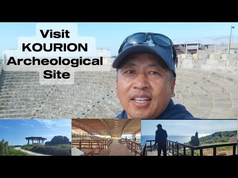 Visit Kourion Archeological Site | Episkopi Cyprus Travel Vlog 🇨🇾