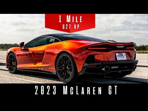 Thumbnail for 2023 McLaren GT | Standing Mile Top Speed Test by McLaren GT