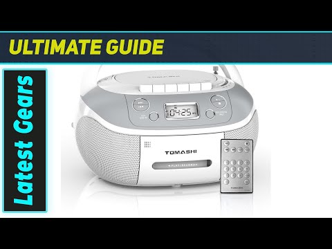 TOMASHI CD-860A: The Ultimate Retro Boombox Experience!