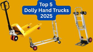 Top 5 Best Dolly Hand Trucks 2025 | Heavy-Duty Folding Carts & Hand Trucks Review