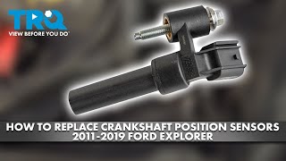 How to Replace Crankshaft Position Sensor 2011-2019 Ford Explorer