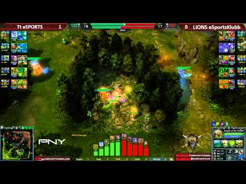 HoN Tour cycle 8 Diamond Ro8 - TteS vs LION game 2