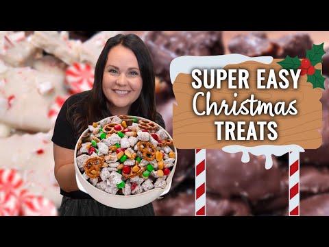 Quick and Easy NO BAKE Christmas Treats Made in Minutes