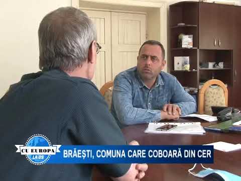 Brăești, comuna care coboară din cer