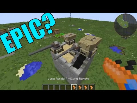 HEAVY ARTILLERY VS VILLAGE| HBM Nuclear Tech Mod