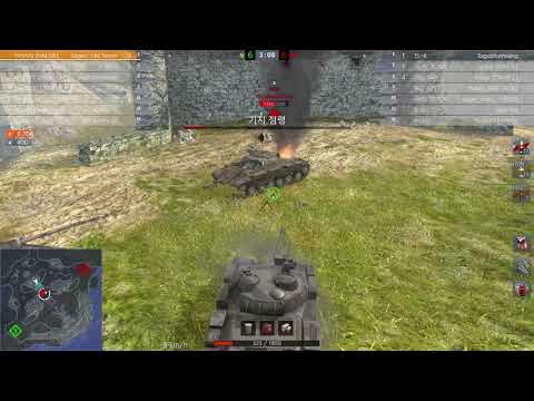 Object 140 Terror Mastery play, World of Tank Blitz (WoTB)