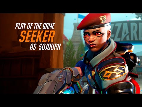SEEKER is SHOWING HIS SOJOURN SKILLS - POTG! [ OVERWATCH 2 TOP 500 SEASON 7 ]