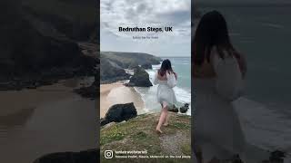 Bedruthan steps, Cornwall UK #travel #travelvlog #england #englandtravel