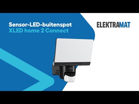 Steinel buitenspot XLED home 2 connect zwart