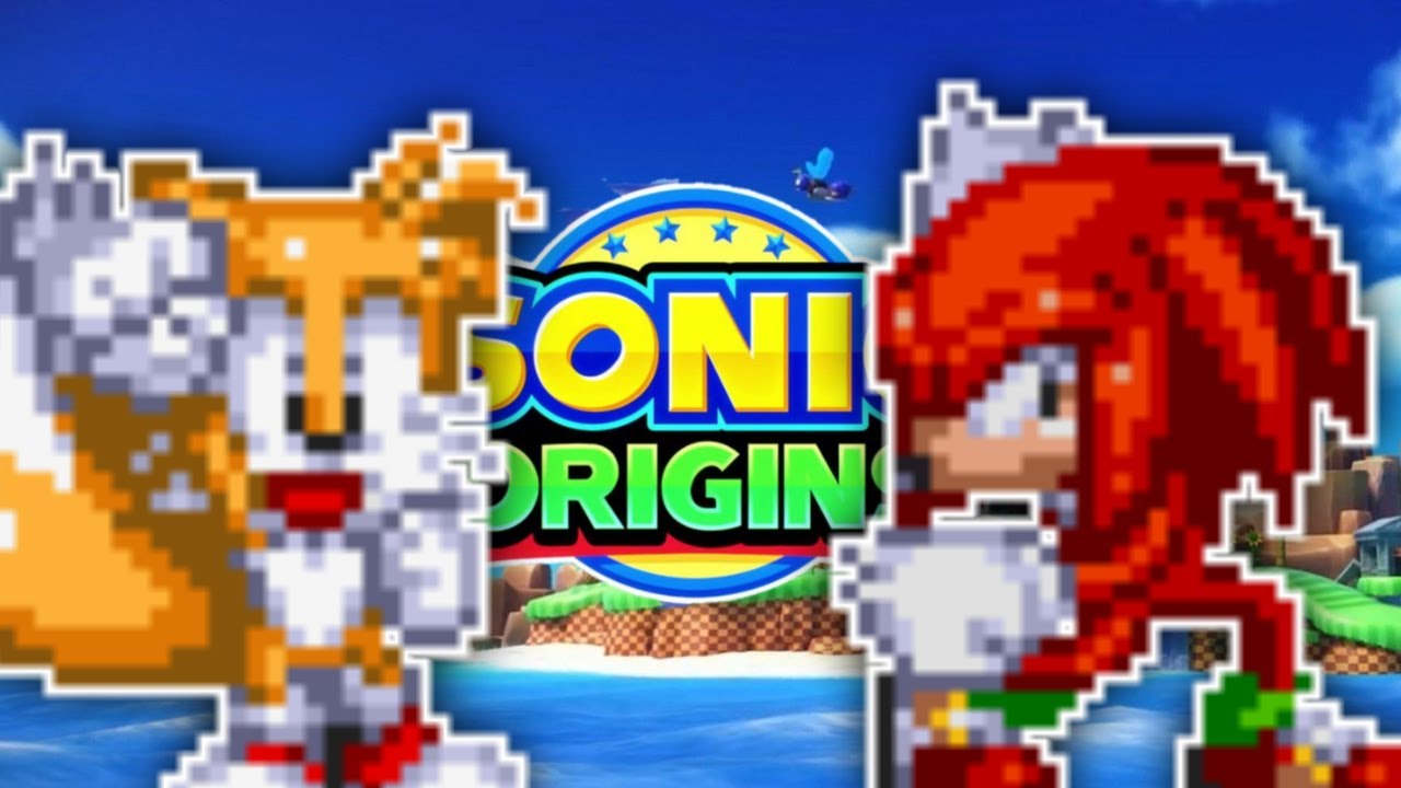 Modern Tails and Knuckles in Sonic1/2 - Sonic Origins Mods [ 3 ]