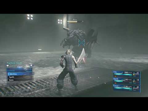 Final Fantasy VII Remake Defeat Sewer Boss Abzu