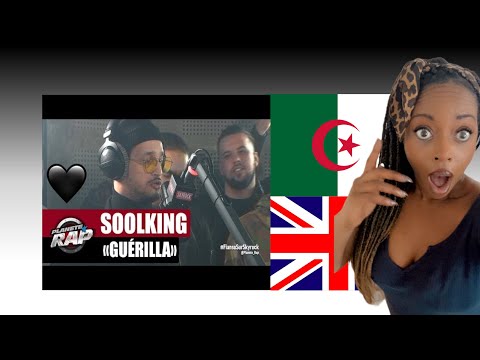 Soolking "Guérilla" #PlanèteRap 🇬🇧 Reaction 🇩🇿🇫🇷🔥His flow is insaine 🤯 #soolking #algeria