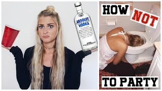 What NOT to do at College Parties | Tasha Farsaci