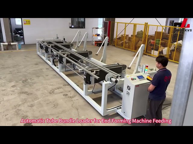 Automatic Tube Bundle Loader with De-bundling System - ALEKVS