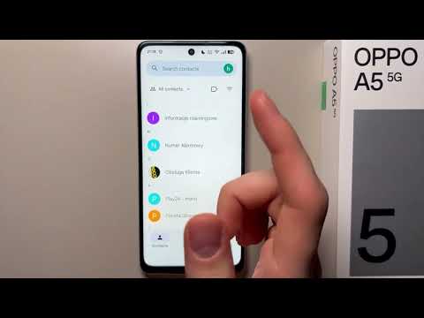 OPPO A5 5G: How to Fix Contacts Not Showing
