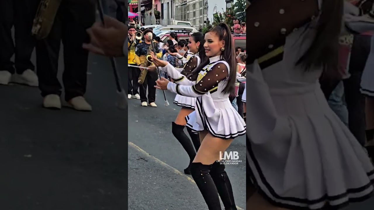 💃 Paola, de San Vicente's Music Sound #viralvideo #baile #cachiporras #musicband #bastoneras