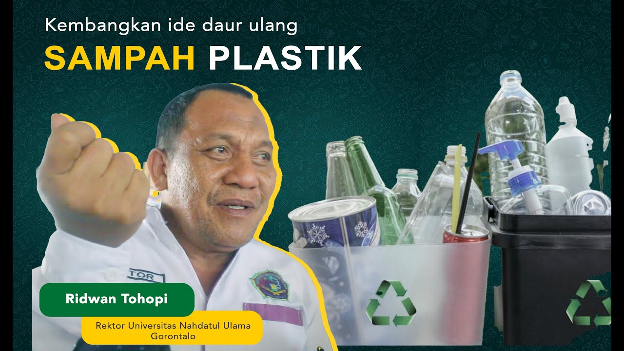 UNUGO Kembangkan Ide Daur Ulang Sampah Plastik
