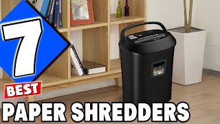 7 Paper Shredders for Maximum Security and Convenience