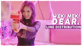 Weki Meki (위키미키) - Dear. (Live Ver.) [LINE DISTRIBUTION]