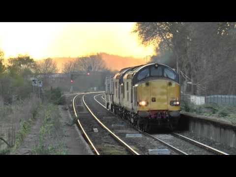 37605 + 37069 Bridgwater Flasks @ Bedminster 28-04-16