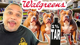 5 Surprising Things I Found In Walgreen's That I could Use On My American Bully