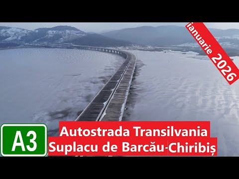 Autostrada Transilvania A3, Suplacu de Barcău - Chiribiș, primele imagini cu șantierul din 2026
