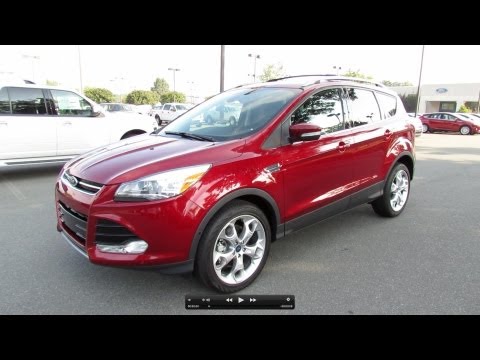 2013 Ford Escape Titanium 4WD Start Up, Exhaust, and In Depth Review