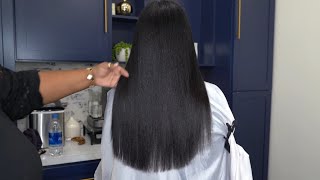 Her hair grew TEN INCHES in 365 DAYS!