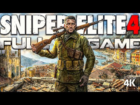 Sniper Elite 4｜Full Game Playthrough｜PC 4K Ultra