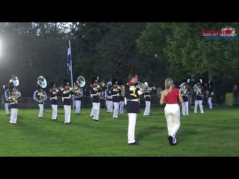 Drum  en Showband Adest Musica tijdens Taptoe Sassenheim 2023