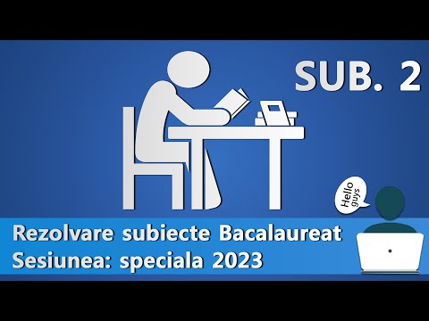 [2 / 3] Rezolvare Bacalaureat Informatica speciala 2023 C++
