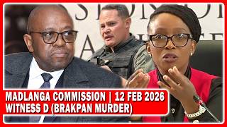 BOMBSHELL Madlanga Commission Evidence By IPID's Nomsa Masuku “I met Witness D Marius Van Der Merwer
