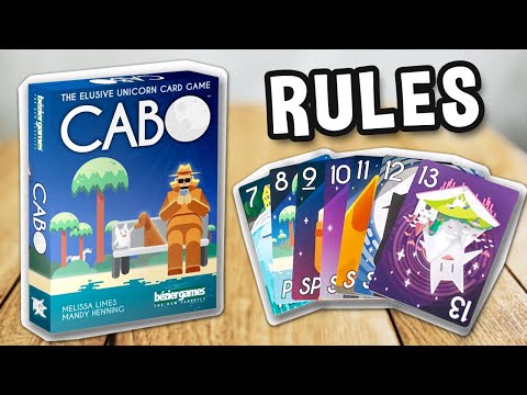 How to play CABO (2nd Edition) card game (official rules, instructions and gameplay) | boardgamesTV